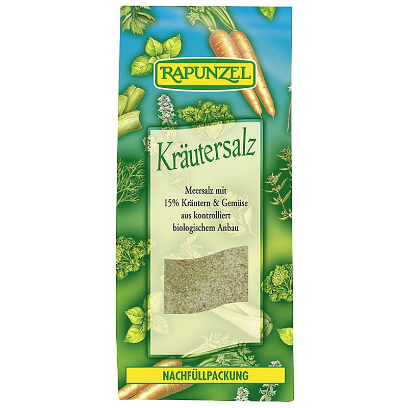 Kräutersalz mit 15 % Bio-Kräutern und -Gemüse – 500 g – Rapunzel
