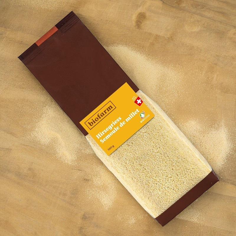 Semoule de millet suisse BIO - 500g - Biofarm