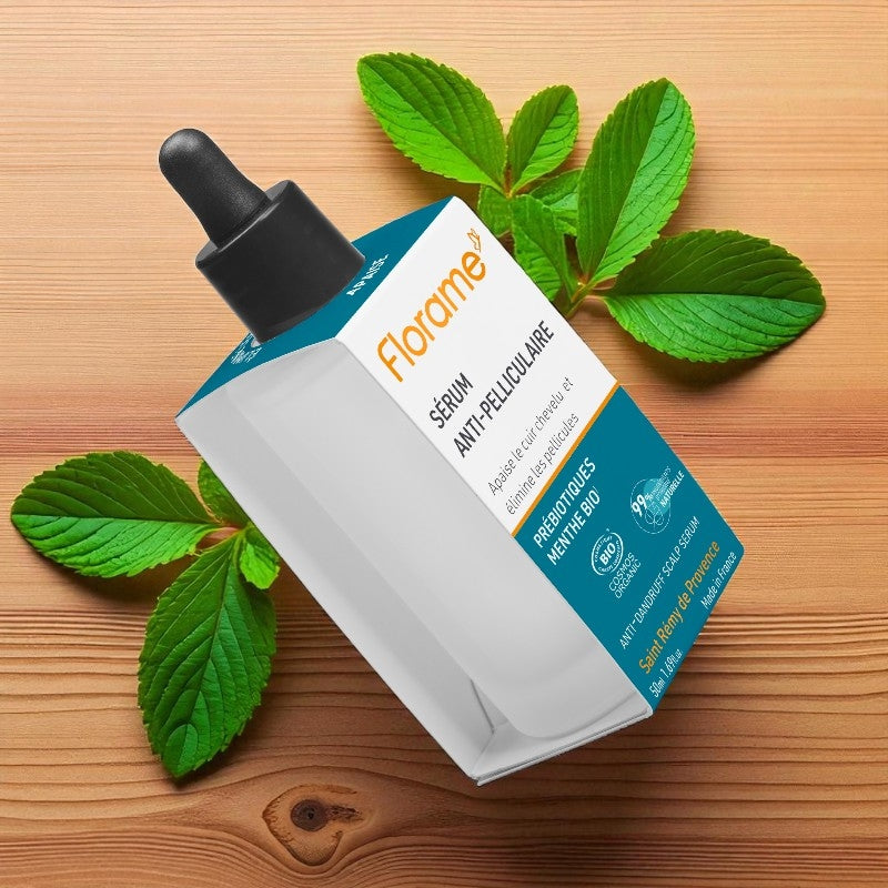Sérum anti-pelliculaire BIO prébiotiques & menthe - 50ml - Florame