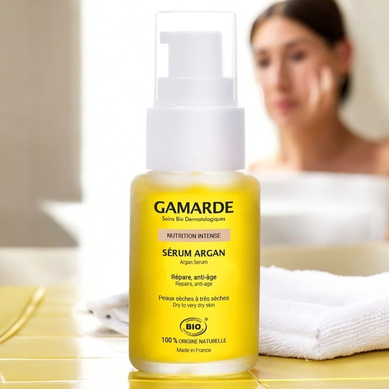 Bio-Arganserum mit Thermalwasser – 30 ml – Gamarde