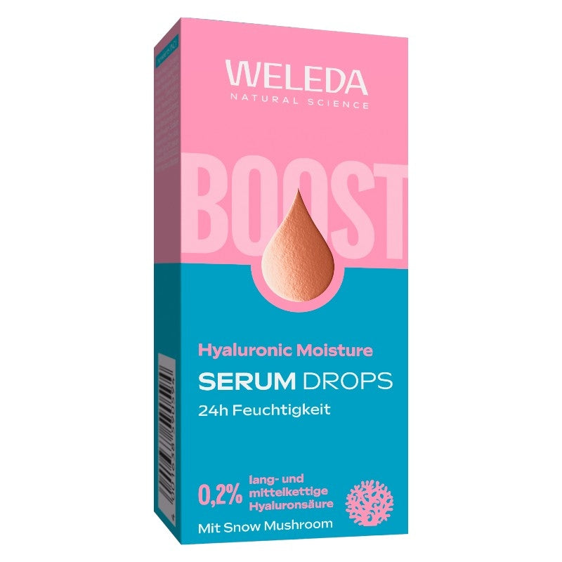 BIO Schneepilz Hyaluron-Feuchtigkeitsserum - 30 ml - Weleda