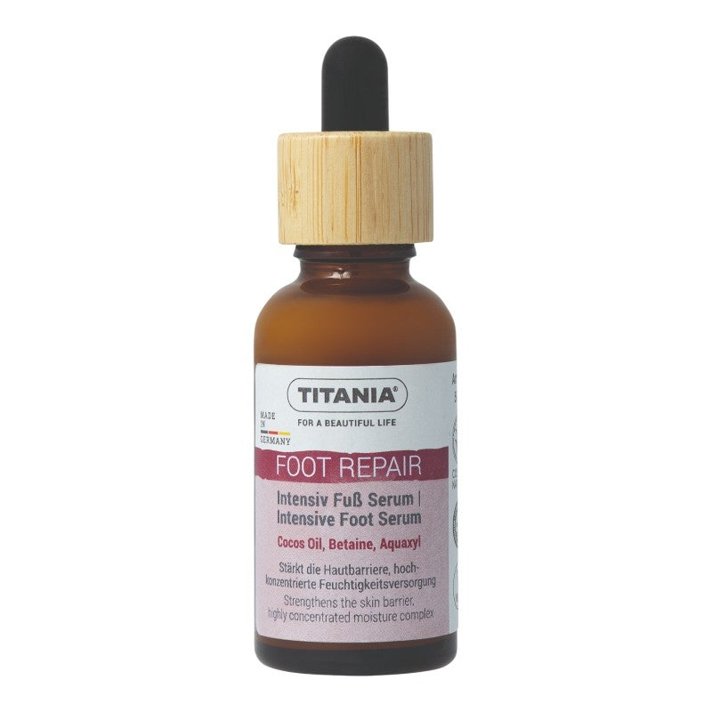 Intensives Fußserum mit Kokosnuss und Betain – 30 ml – Titania
