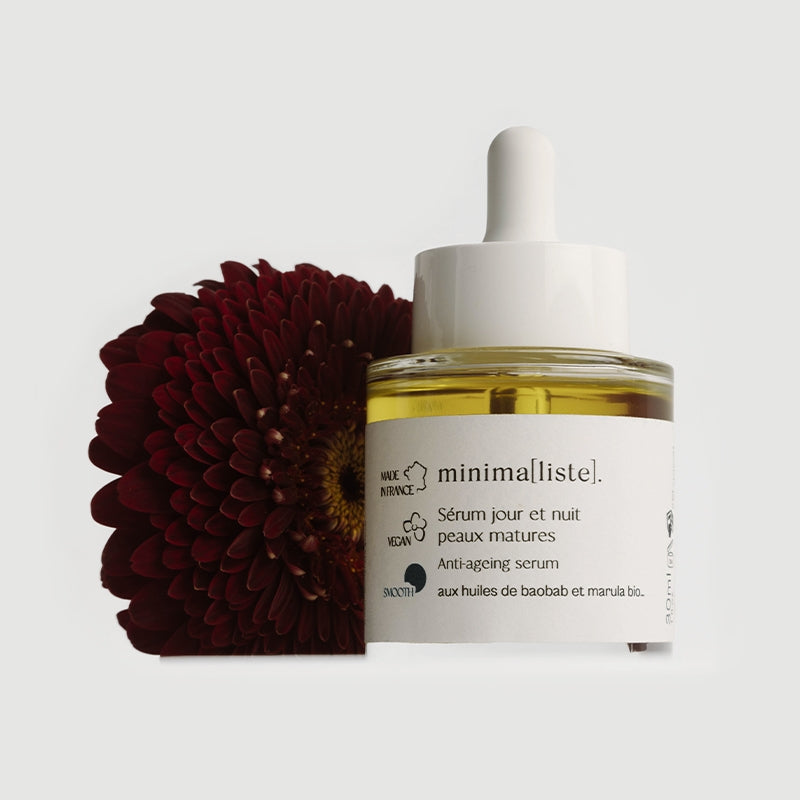 Sérum jour & nuit peaux matures BIO marula - 30ml - Minimaliste