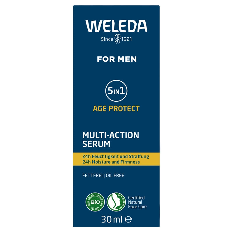 Weleda Bio-Aloe-Vera-Serum mit Multi-Wirkung für Männer – 30 ml