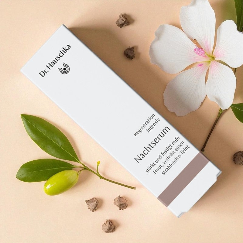 Intensives Nachtregenerierendes Serum mit Bio-Eibisch – 30 ml – Dr. Hauschka