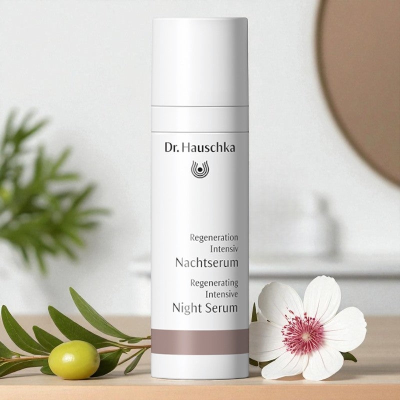 Sérum régénérant intensif nuit BIO guimauve - 30ml - Dr. Hauschka