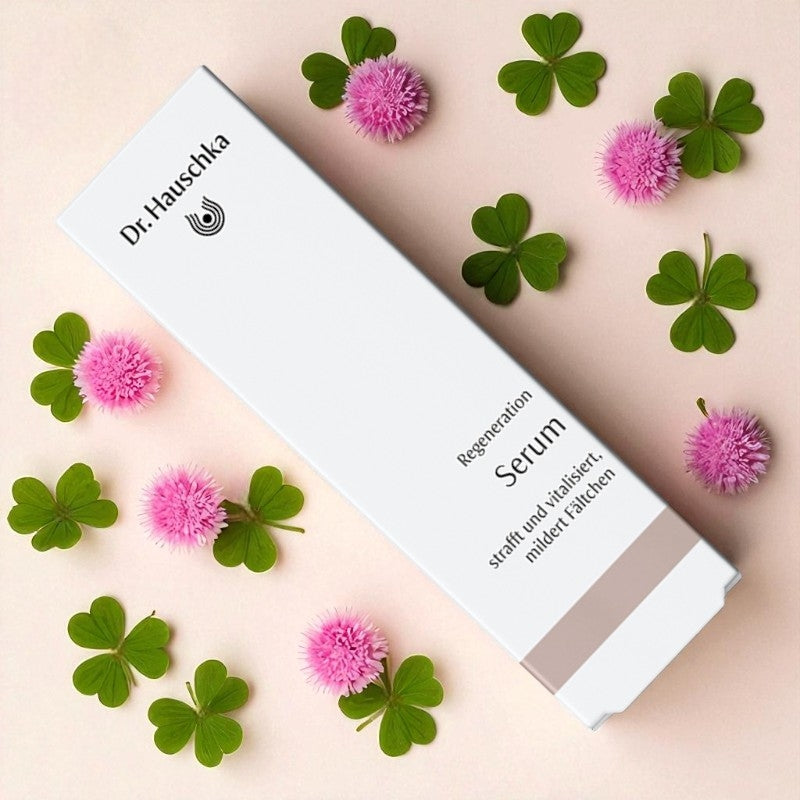Sérum régénérant jour & nuit BIO trèfle rouge - 30ml - Dr. Hauschka