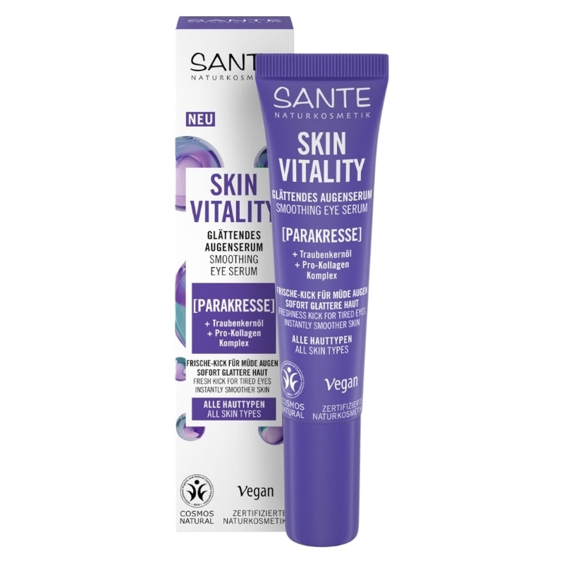 Glättendes Augenserum mit Kollagen und Traubenkernextrakt – 15 ml – Gesundheit