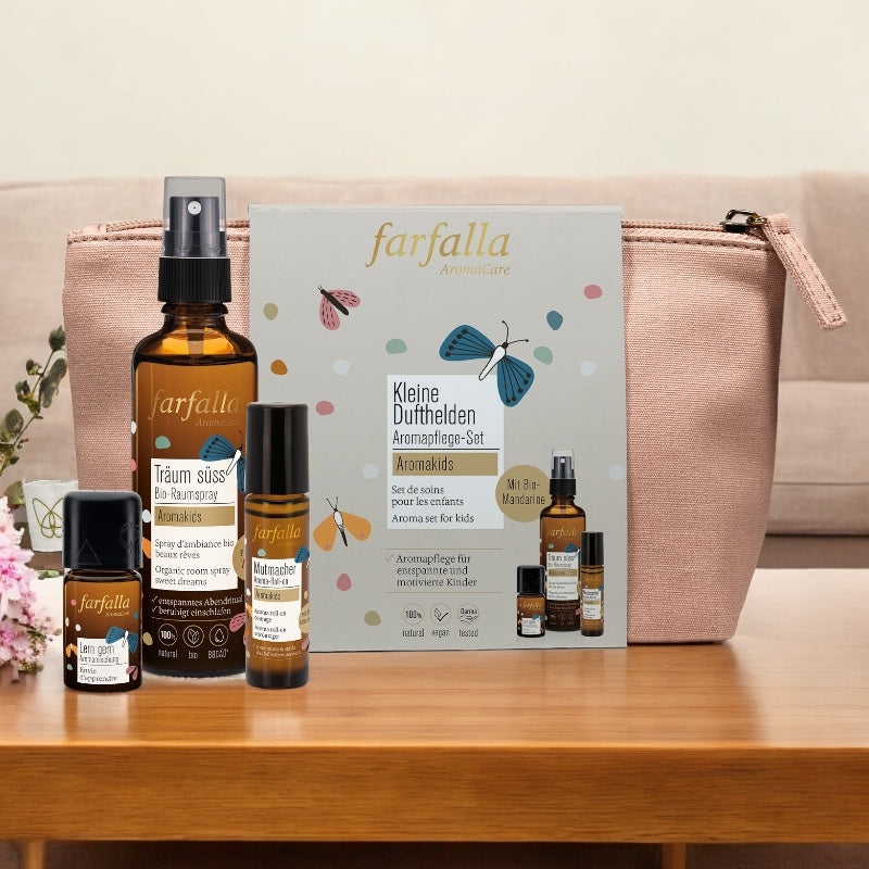 Kinderpflegeset „Kleine Dufthelden“ – Farfalla