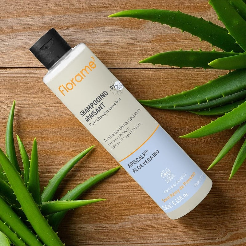Beruhigendes Bio-Aloe-Vera-Shampoo – 250 ml – Florame