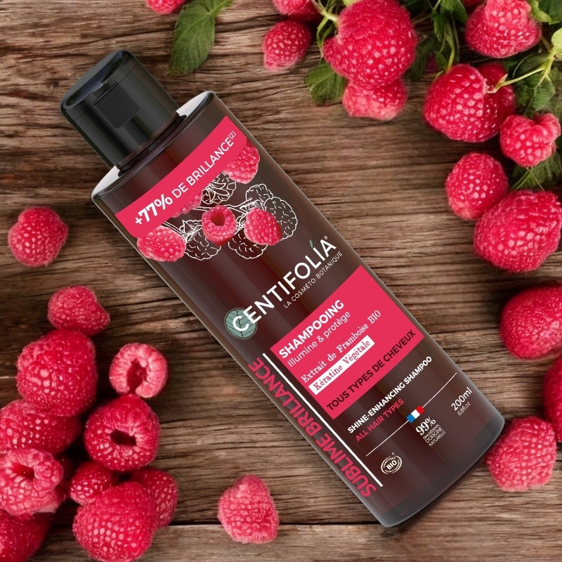 Bio-Himbeer-Glanz-Shampoo – 200 ml – Centifolia