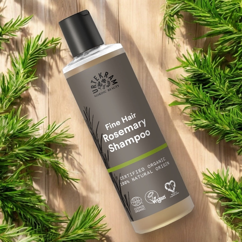 Shampooing cheveux fins BIO romarin - 250ml - Urtekram
