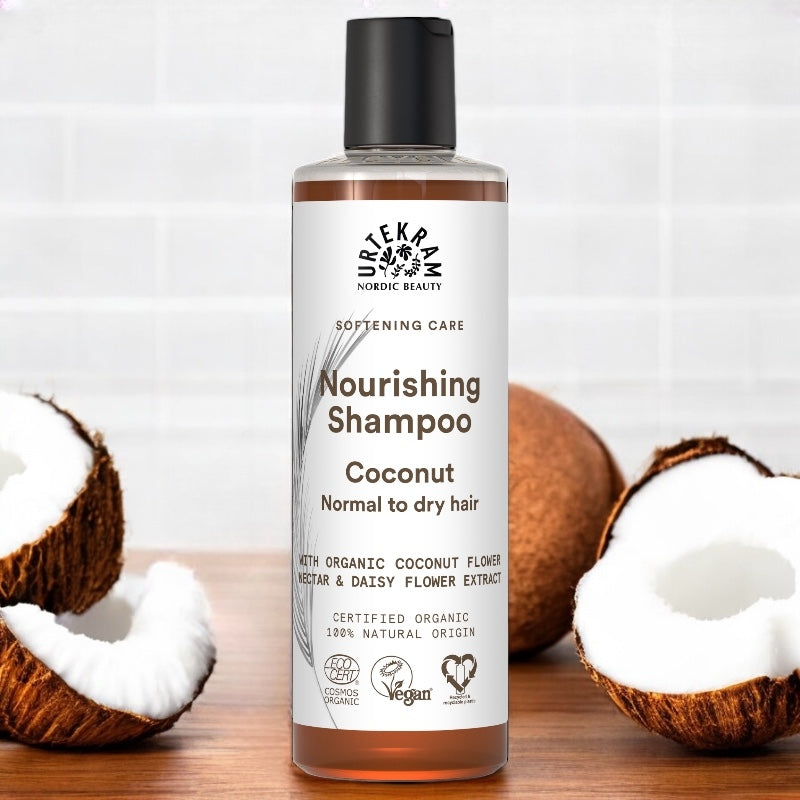 Shampooing cheveux normaux BIO noix de coco - 250ml - Urtekram