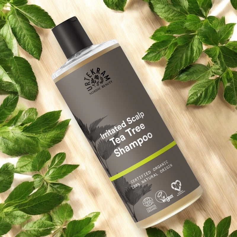 Shampooing cuir chevelu irrité BIO tea tree - 500ml - Urtekram