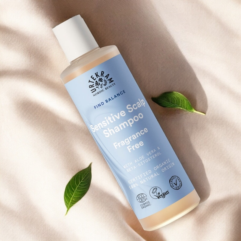 Bio-Shampoo für empfindliche Kopfhaut – 250 ml – Urtekram