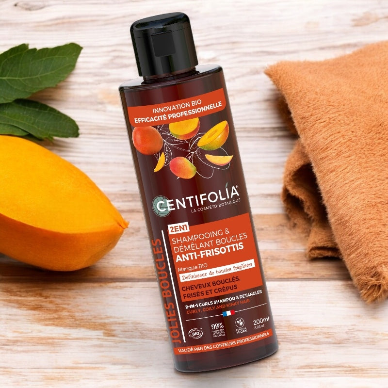 Shampooing demelant jolies boucles bio mangue 200 ml centifolia 3