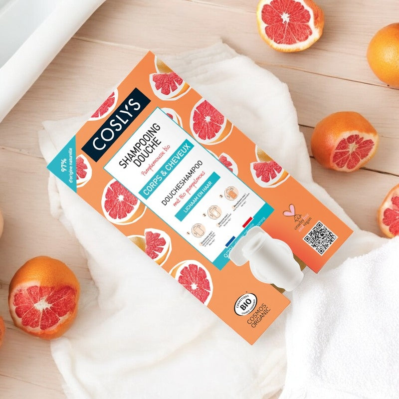 Shampooing douche BIO pamplemousse - 10kg - Coslys