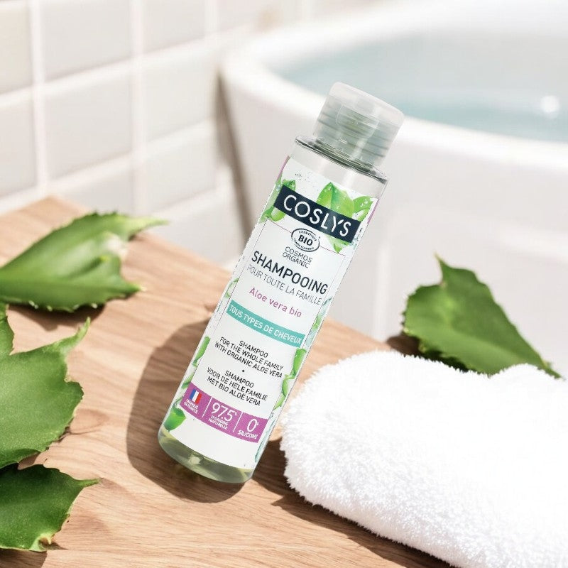 Shampooing famille BIO aloe vera - 100ml - Coslys