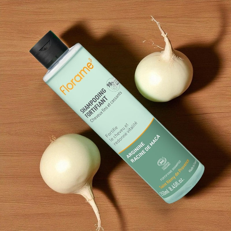 Shampooing fortifiant BIO arginine & racine de maca - 250ml - Florame
