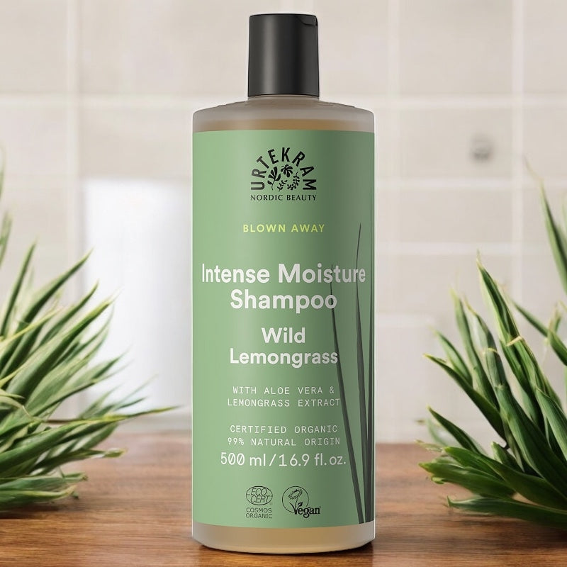Urtekram Bio-Intensiv-Feuchtigkeitsshampoo mit Zitronengras - 500 ml