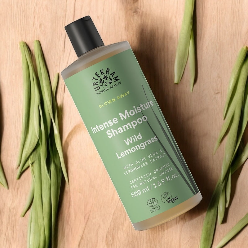 Urtekram Bio-Intensiv-Feuchtigkeitsshampoo mit Zitronengras - 500 ml