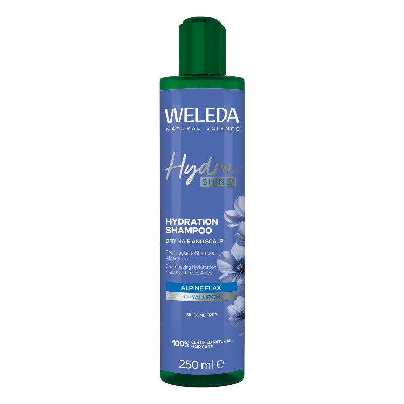 Bio-Feuchtigkeitsshampoo mit Alpenleinblüten – 250 ml – Weleda