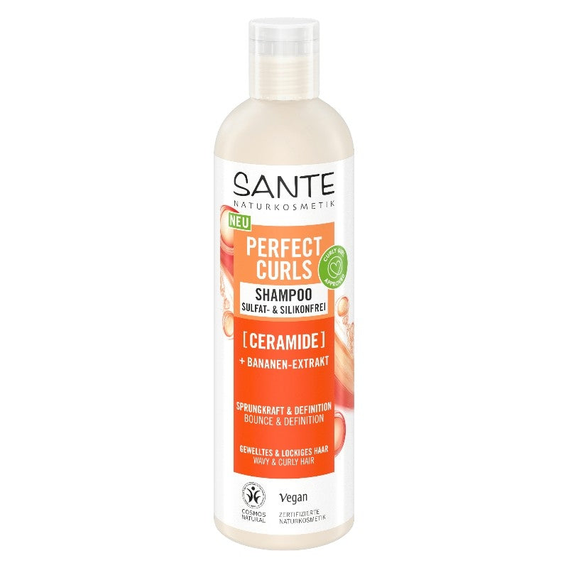 Shampooing perfect curls naturel céramides & banane - 250ml - Sante