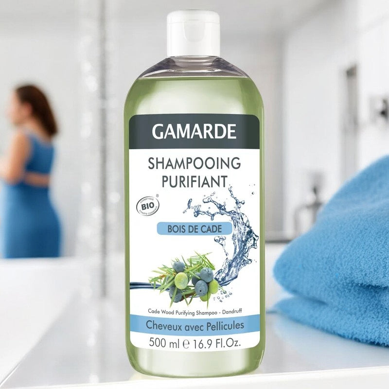 Bio-Reinigungsshampoo mit Wacholderholz und Thermalwasser – 500 ml – Gamarde