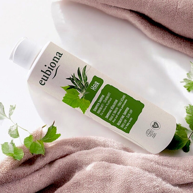 Bio-Birken-Shampoo zur Regulierung der Feuchtigkeit – 200 ml – Eubiona