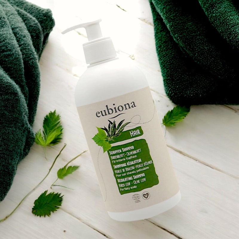Bio-Birken-Shampoo zur Regulierung der Feuchtigkeit – 500 ml – Eubiona