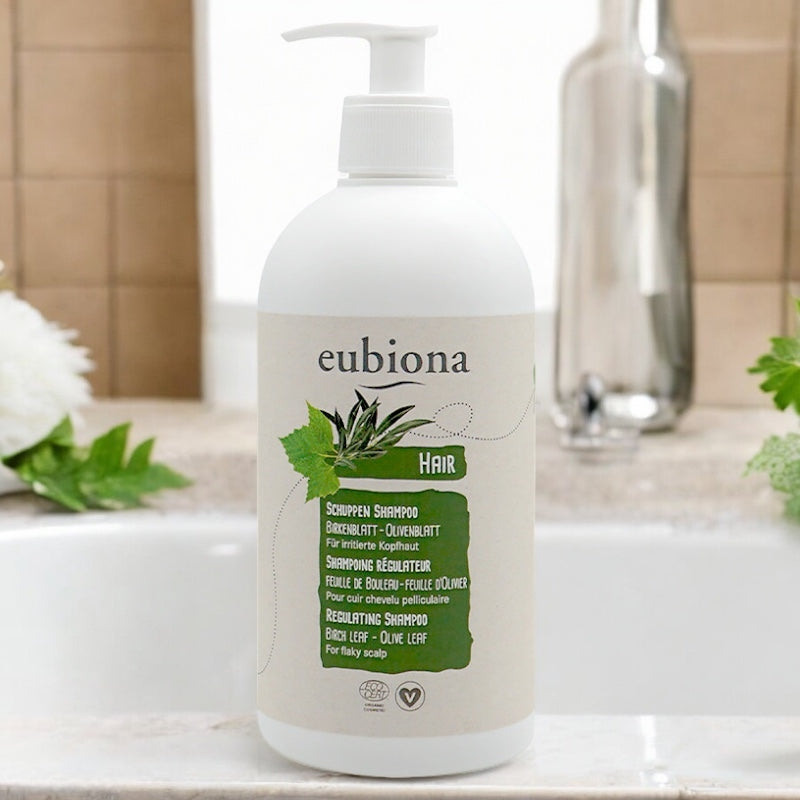 Bio-Birken-Shampoo zur Regulierung der Feuchtigkeit – 500 ml – Eubiona