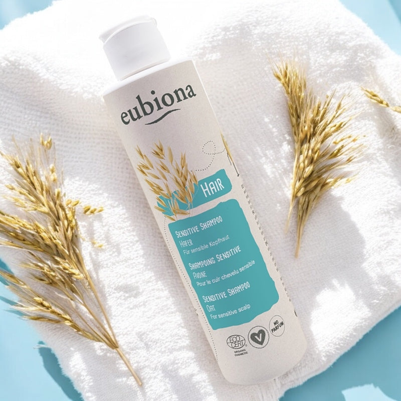 Bio-Hafer-Shampoo für empfindliche Haut - 200 ml - Eubiona