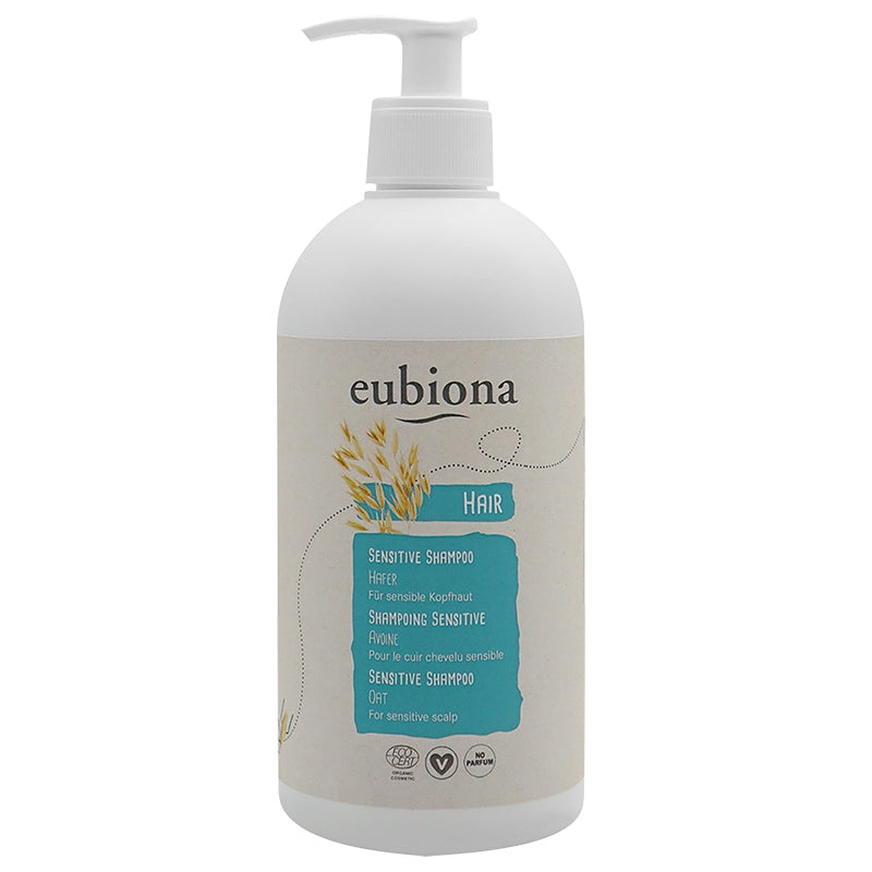 Bio-Hafer-Shampoo für empfindliche Haut - 500 ml - Eubiona