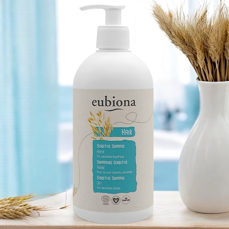 Bio-Hafer-Shampoo für empfindliche Haut - 500 ml - Eubiona