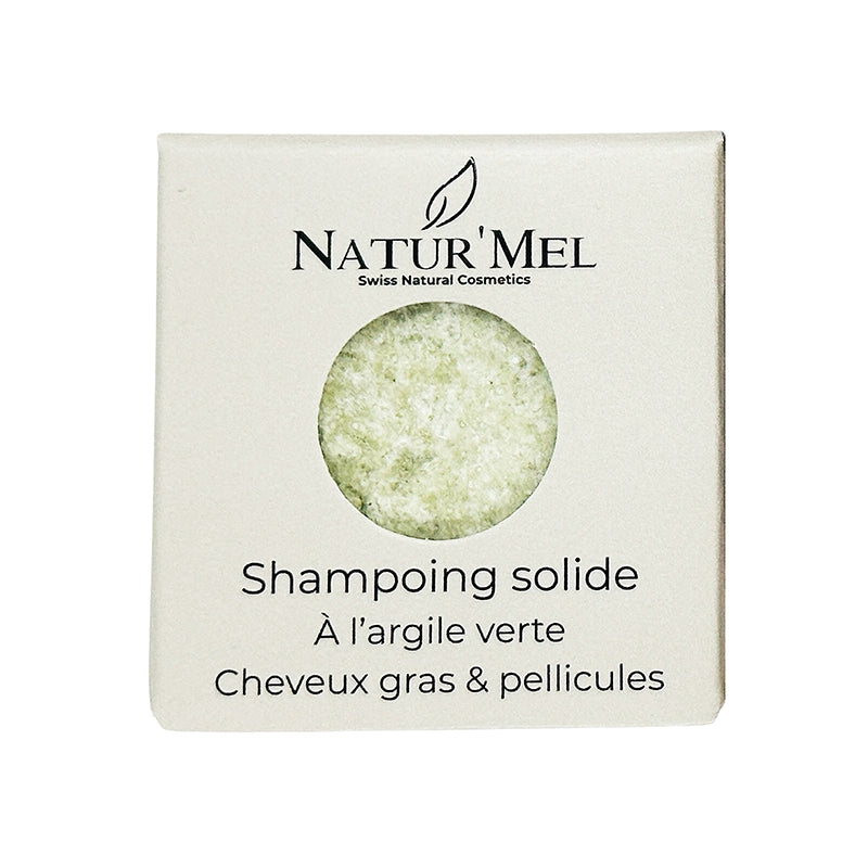 Shampooing solide argile verte - 30g - Natur'Mel