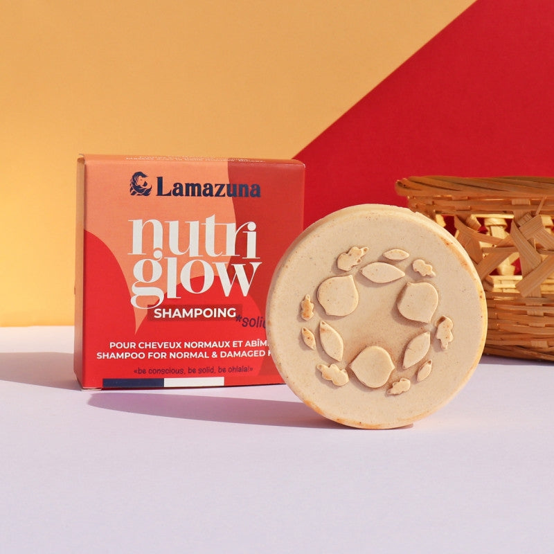 Festes Shampoo für normales Haar mit Abessinieröl – 70 ml – Lamazuna