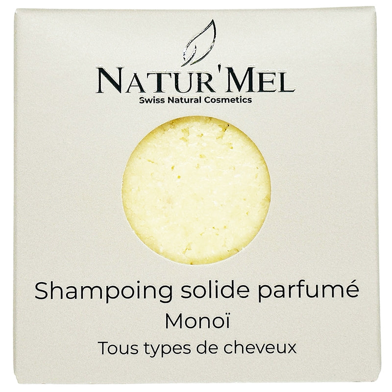Festes Monoi-Shampoo - 90g - Natur'Mel