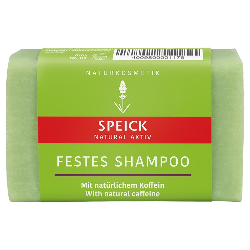 Natürliches festes Shampoo mit Koffein - 60 g - Speick