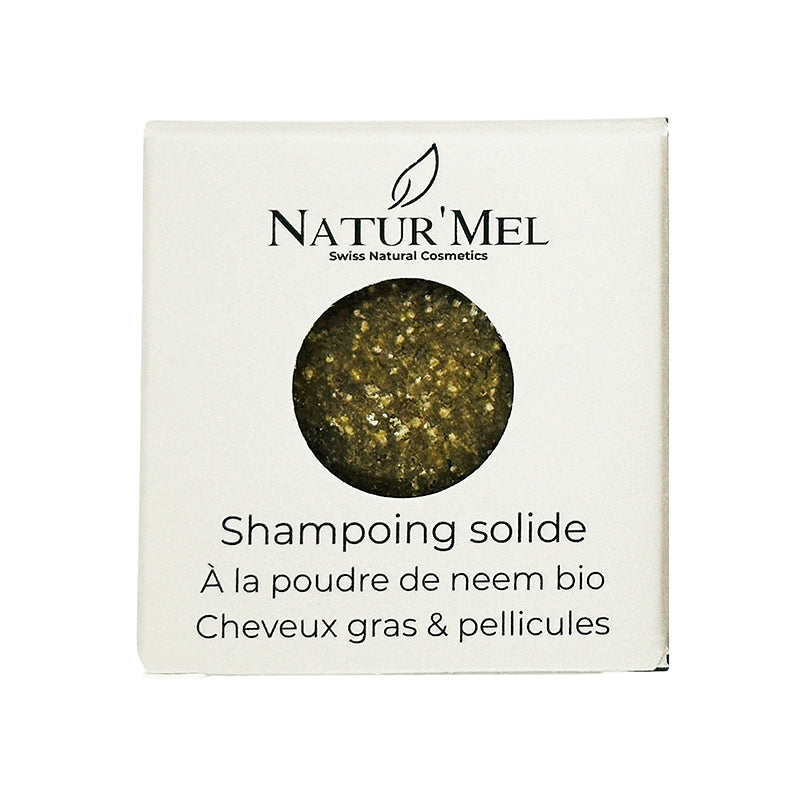 Festes Neem-Shampoo - 30g - Natur'Mel