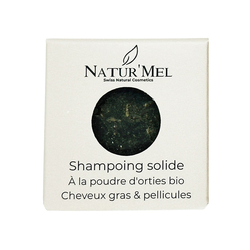 Festes Brennnessel-Shampoo - 30 g - Natur'Mel