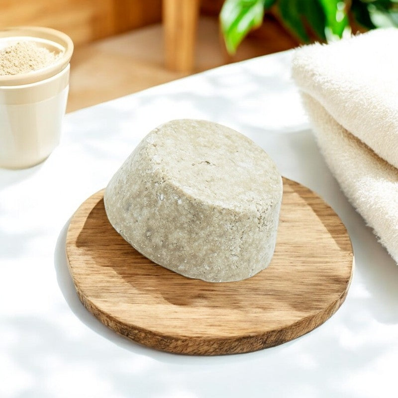 Festes Rhassoul-Shampoo – 30 g – Natur'Mel