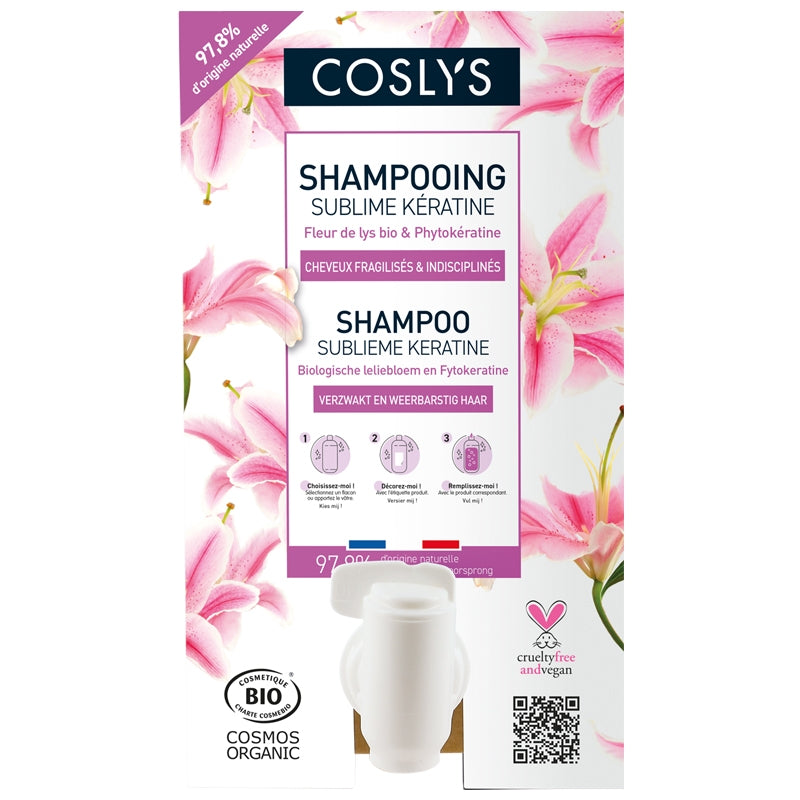 Shampooing sublime kératine BIO phytokératine & lys - 10kg - Coslys