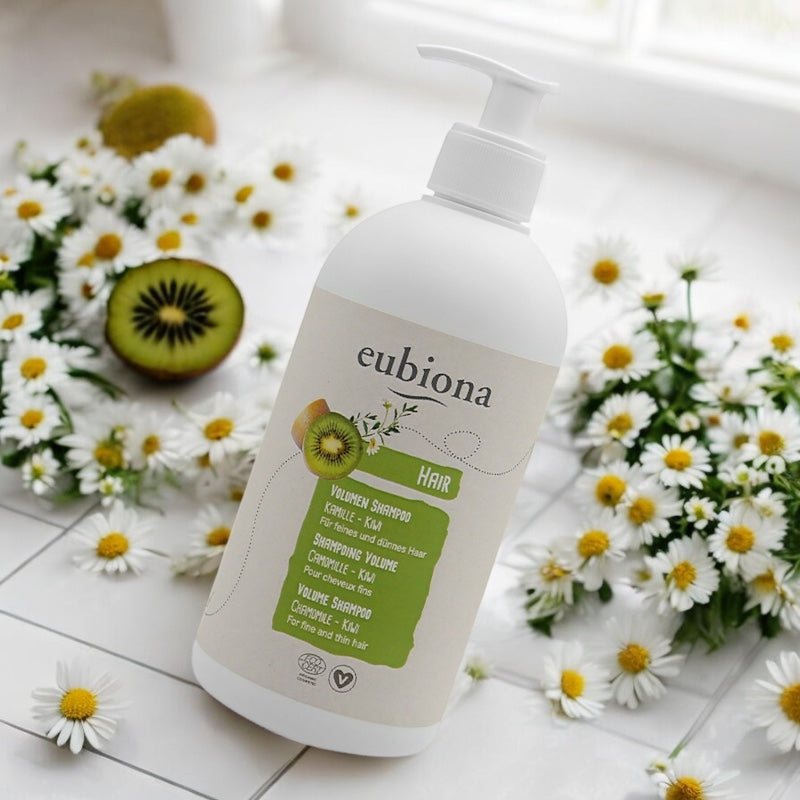 Bio-Volumen-Shampoo Kamille &amp; Kiwi - 500 ml - Eubiona