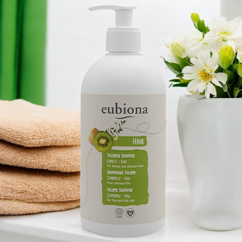 Bio-Volumen-Shampoo Kamille &amp; Kiwi - 500 ml - Eubiona