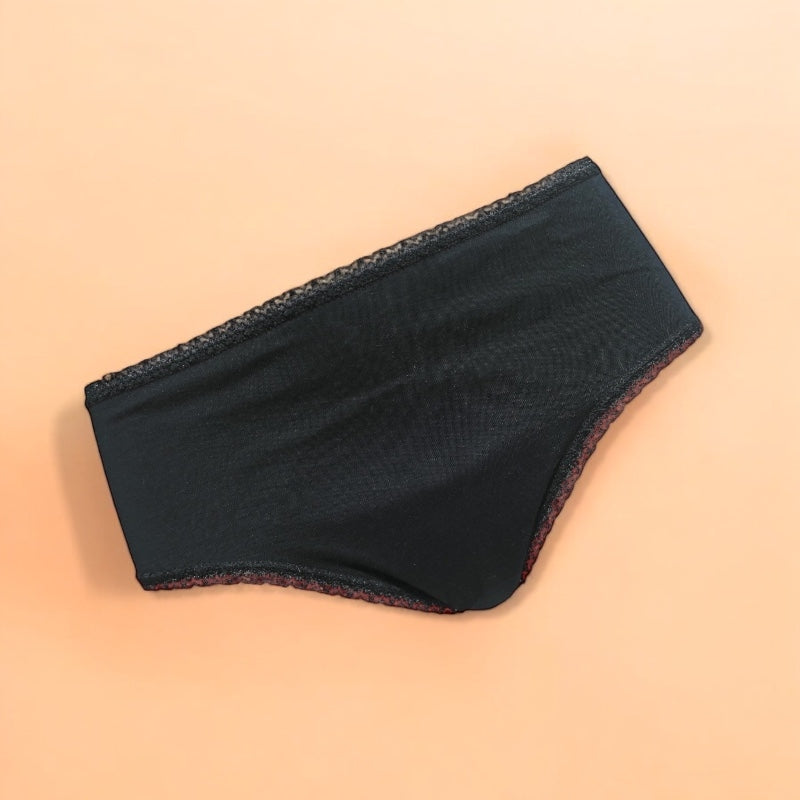Shorty menstruel noir taille 40 flux leger anae 3