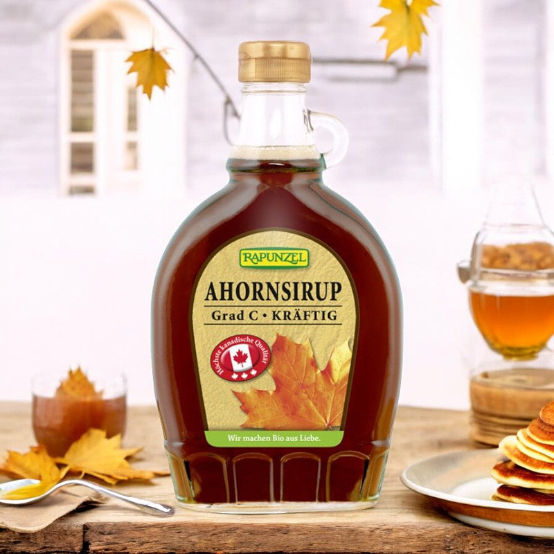 Bio-Ahornsirup der Güteklasse C – 375 ml – Rapunzel
