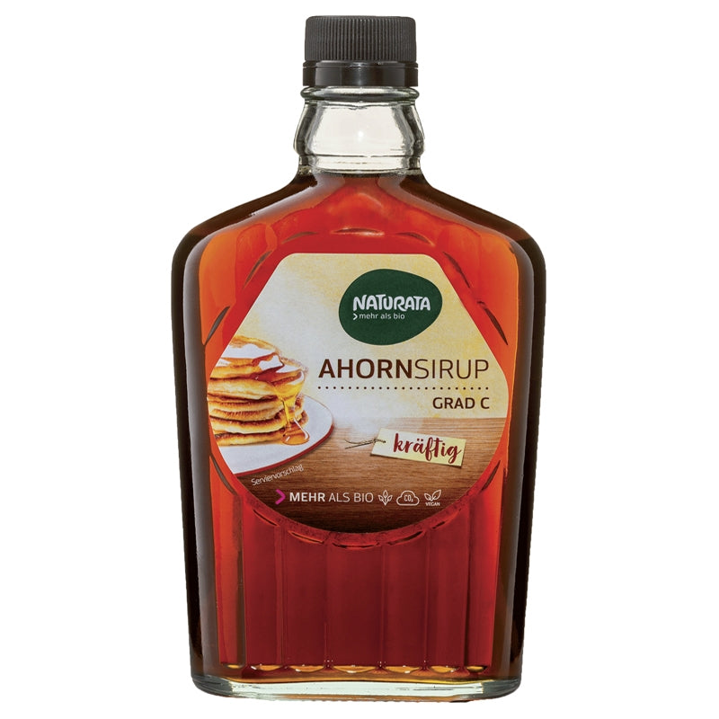 Bio-Ahornsirup der Güteklasse C – 250 ml – Naturata