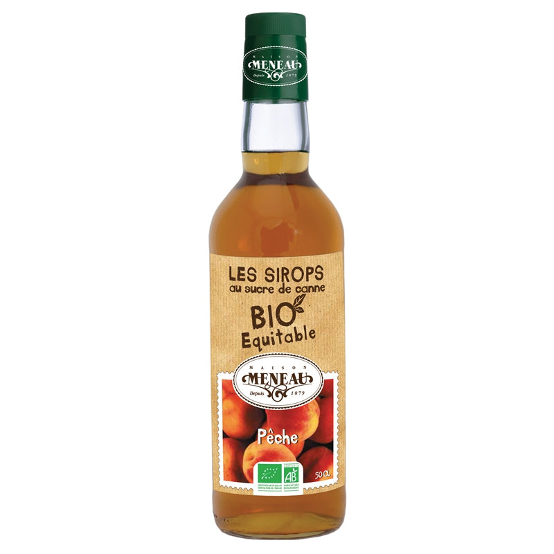 Bio-Pfirsichsirup – 50 cl – Meneau