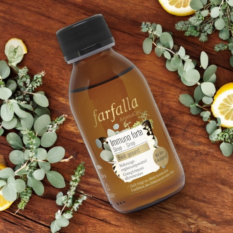 Sirop Immuno Forte naturel eucalyptus - 125ml - Farfalla