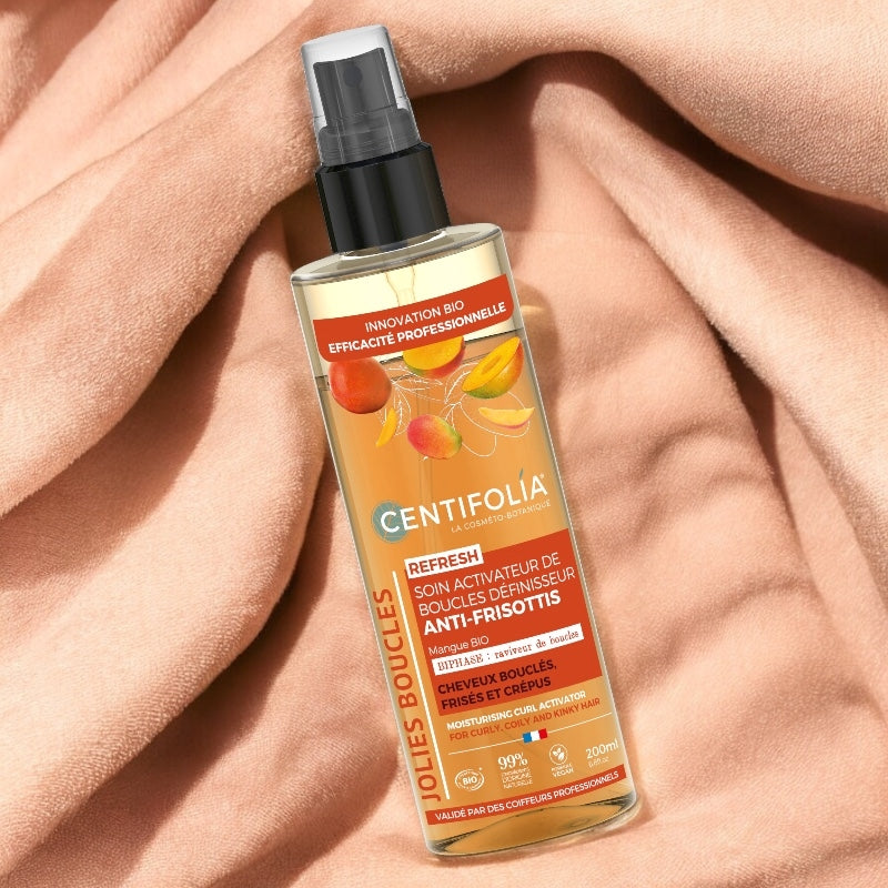 Soin activateur de boucles anti-frisottis BIO mangue - 200ml - Centifolia